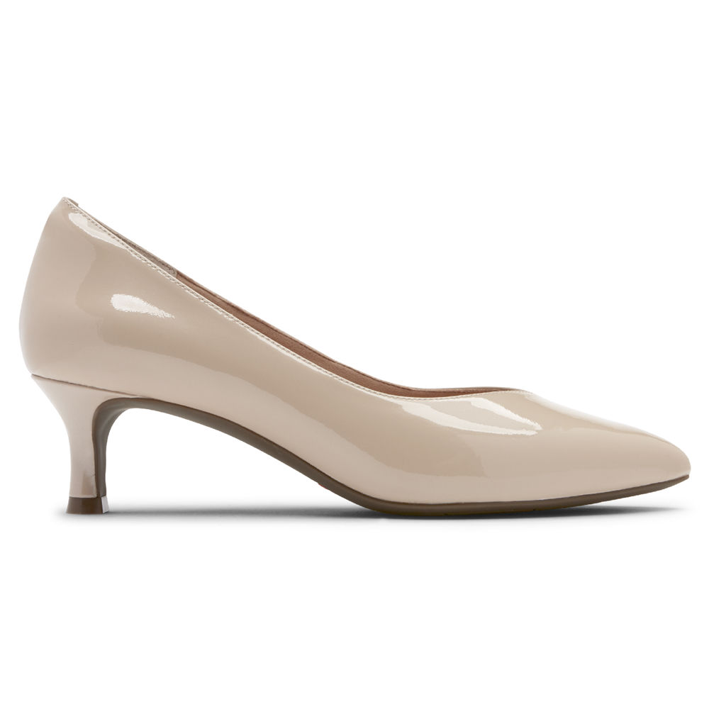 Rockport Hæler Sko Dame Beige - Total Motion Kaiya V - PHRG19032